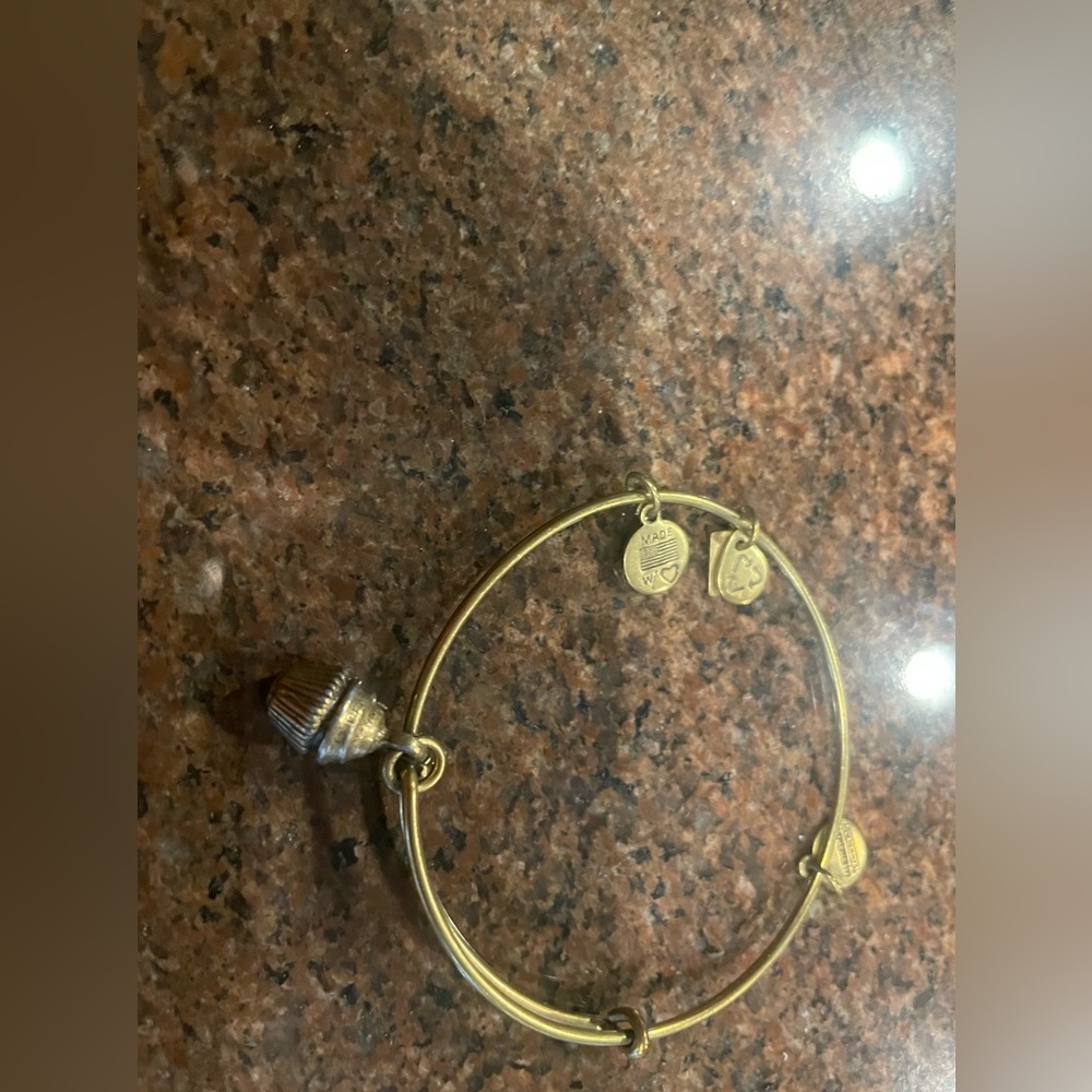 Alex and Ani cupcake bracelet